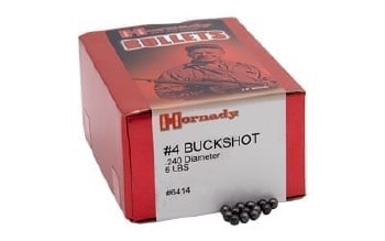 #4 Buckshot Hornady #6414 5lb/bx