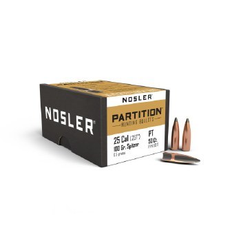 .25 Caliber 100gr PT Nosler #16317 50/bx