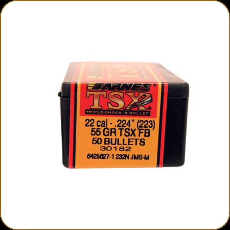 22 Caliber 55 Grain Tsx Barnes 30182 Reloading Everything