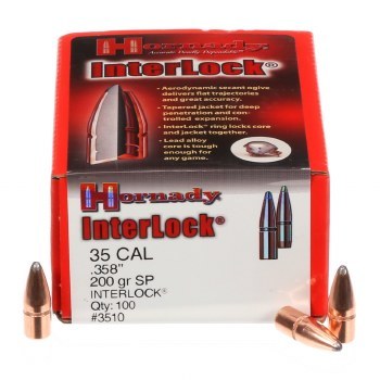 .35 Caliber 200gr SP Hornady #3510 100/bx - ReloadingEverything