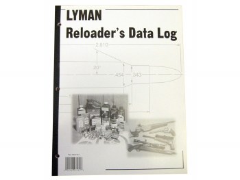 Lyman Reloader's Data Log