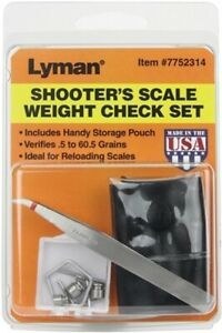 Lyman Scale Weight Check Set