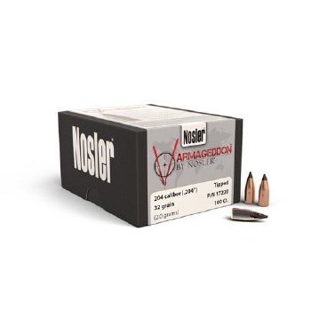 .20 Caliber 32gr VGDN Nosler #17220 100/bx