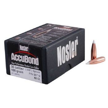 30cal 150gr AB Nosler #56719 50/bx