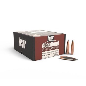 6.5mm 129gr AB/LR Nosler #58943 100/bx