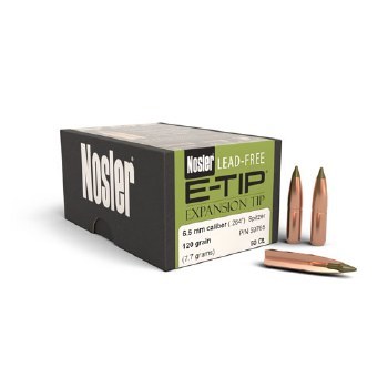 6.5mm 120gr ET #59765 Nosler 50/bx
