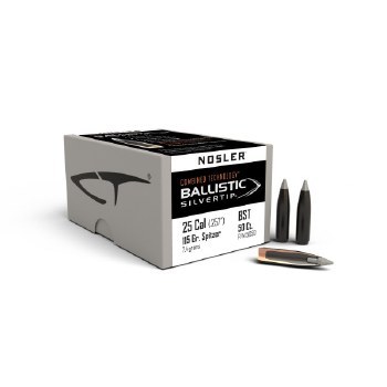 .25 Caliber 115gr ST Nosler #51050 50/bx