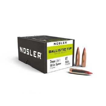 7mm 150gr Spitzer Nosler #28150 50/bx
