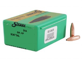 .25 Caliber 90gr HPBT Sierra #1615 100/bx