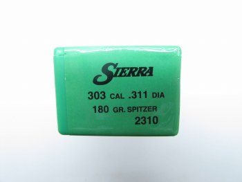 .303 Caliber 180gr SPT Sierra #2310 100/bx