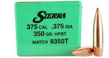 Sierra #9350T 375cal 350gr HPBT 50/bx