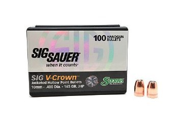 Sierra #9465 10mm 165gr JHP 100/bx