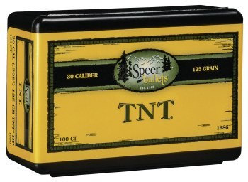 .30 Caliber 125gr TNT HP Speer #1986 100/bx