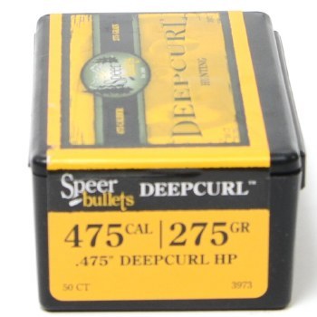 .475 Caliber 275gr DCHP Speer #3973 50/bx