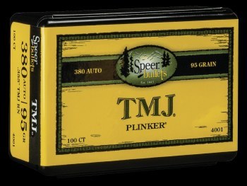 .380 Caliber 95gr TMJ RN Speer #4001 100/bx