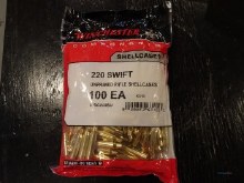 .220 Swift - Winchester Brass