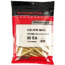 .338 Winchester Mag - Winchester Brass