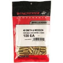 .40 S&W - Winchester Brass