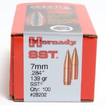 7mm 139gr SST Hornady #28202 100/bx