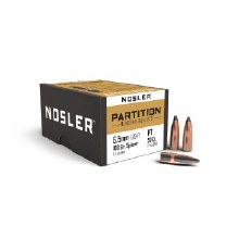 6.5mm 100gr PT Nosler #16319 50/bx