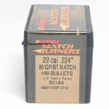 Barnes #30164 .22 Caliber 85gr BTMB 100/bx