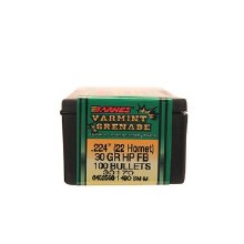 Barnes #30170 .22 Caliber 30gr VG 100/bx