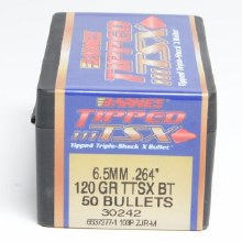 Barnes #30242 6.5mm 120gr TTSX 50/bx