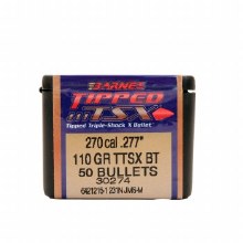 Barnes #30274 .270 Caliber 110gr TTSX 50/bx