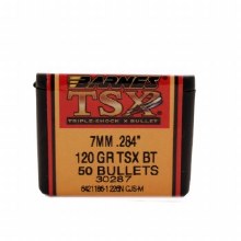 Barnes #30287 7mm 120gr TSX 50/bx