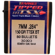 Barnes #30303 7mm 150gr TTSX 50/bx