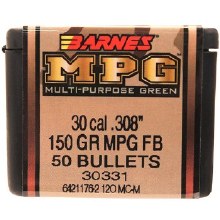 Barnes #30331 .30 Caliber 150gr MPG 50/bx