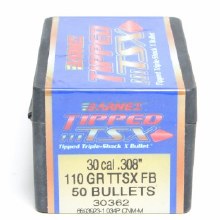 Barnes #30362 .30 Caliber 110gr TTSX 50/bx