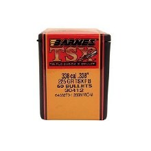 Barnes #30412 .338 Caliber 225gr TSX 50/bx