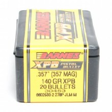 Barnes #30453 .357 Caliber 140gr XPB 20/bx