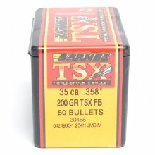 Barnes #30455 .35 Caliber 200gr TSX 50/bx