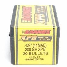 Barnes #30541 .429 Caliber 200gr XPB 20/bx