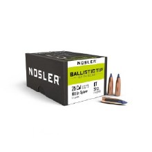 .25 Caliber 100gr Spitzer Nosler #25100 50/bx