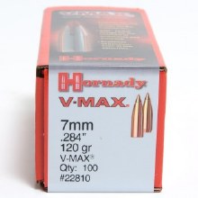 7mm 120gr VM Hornady #22810 100/bx