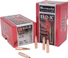 6mm 90gr ELD-X Hornady #2441 100/bx