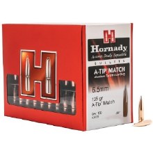 6.5mm 135gr A-Tip Hornady #26179 100/bx