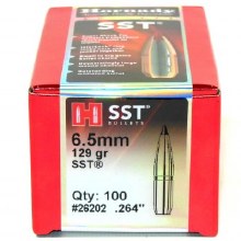 6.5mm 129gr SST Hornady #26202 100/bx