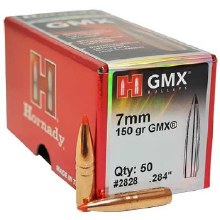 7mm 150gr GMX Hornady #2828 50/bx