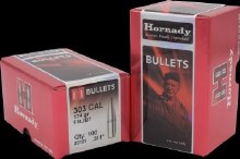 .303 Caliber 174gr FMJ BT Hornady #3131 100/bx