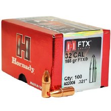 .32 Caliber 165gr FTX Hornady #32005 100/bx