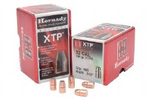 .32 Caliber 100gr HP/XTP Hornady #32070 100/bx