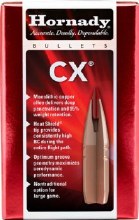 .338 Caliber 185gr CX Hornady #332704 50/bx