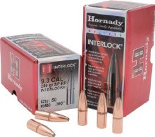 9.3mm 286gr. SP Hornady #3560 50/bx