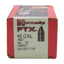 .45 Caliber 250gr FTX Hornady #45201 50/bx