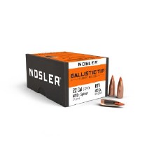 .22 Caliber 50gr Spitzer Nosler #39522 100/bx