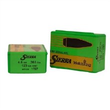 6.5mm 123gr HPBT Sierra #1727 100/bx